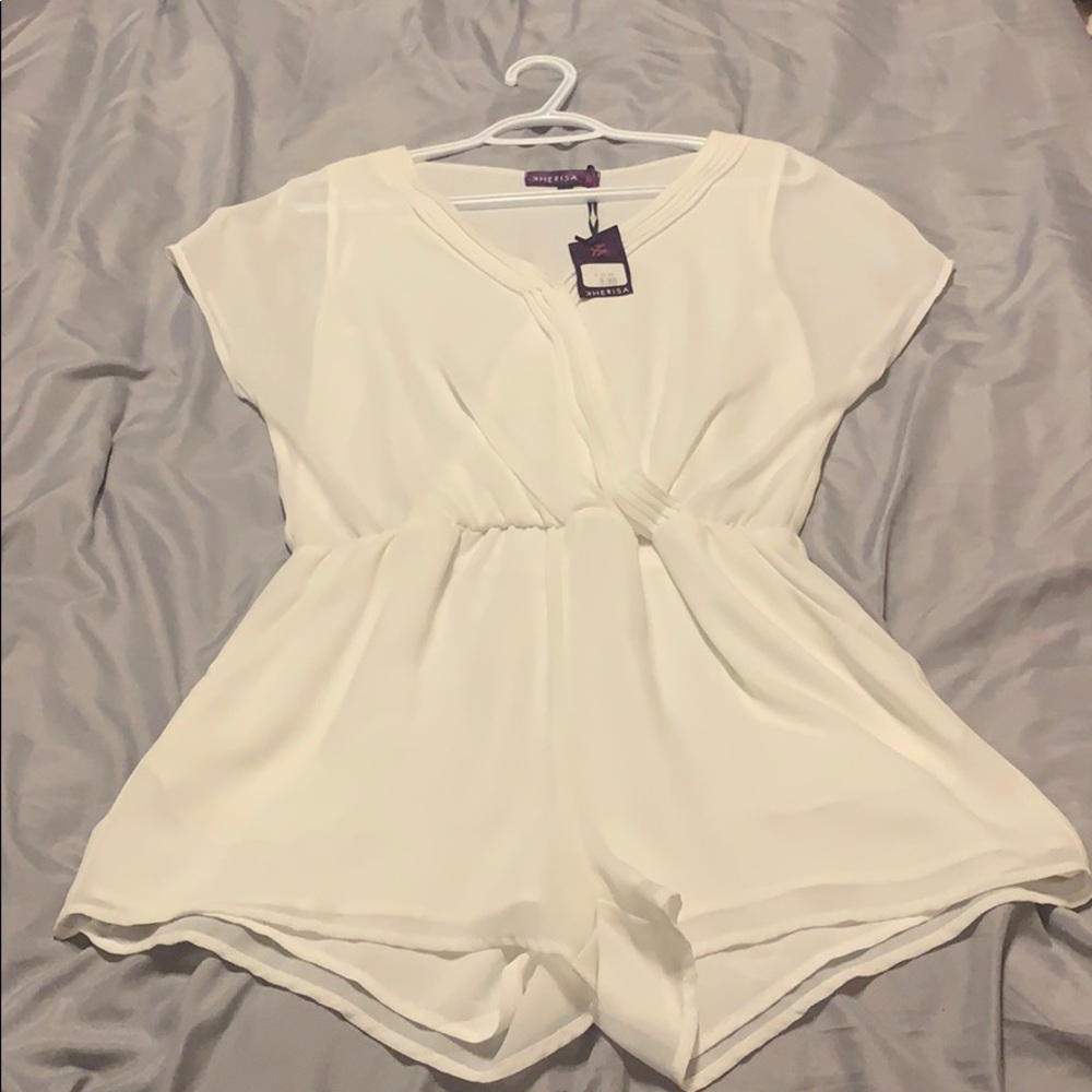 White Romper